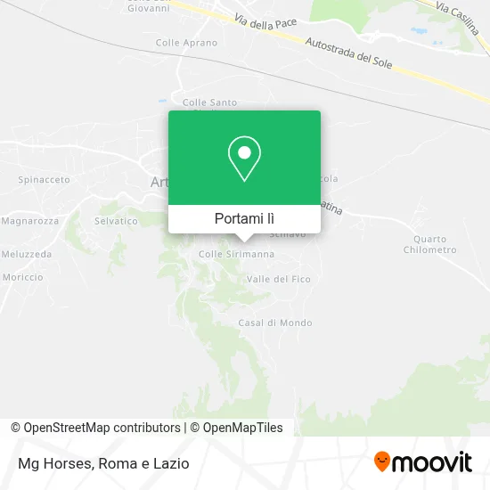Mappa Mg Horses