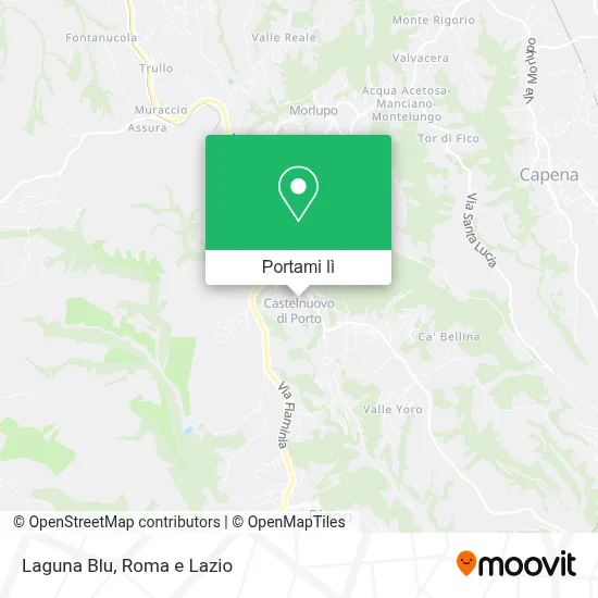 Mappa Laguna Blu