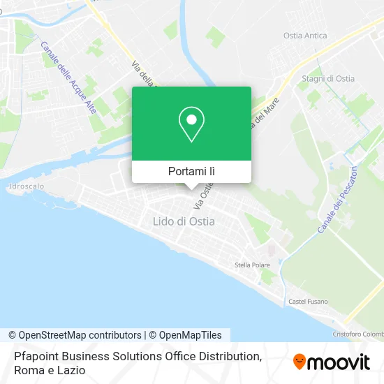 Mappa Pfapoint Business Solutions Office Distribution