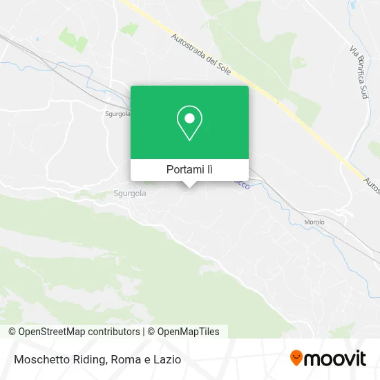 Mappa Moschetto Riding