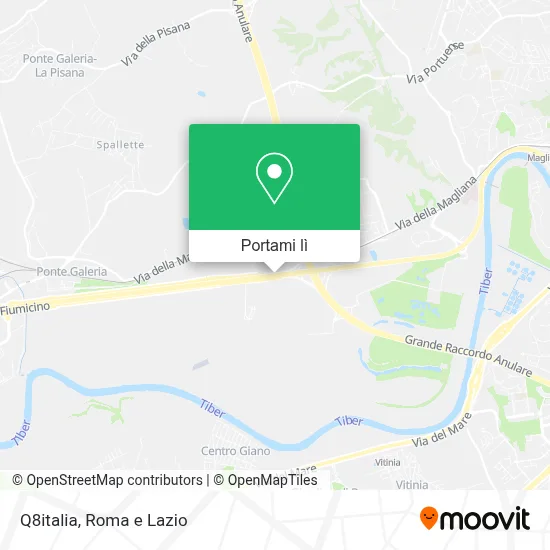 Mappa Q8italia