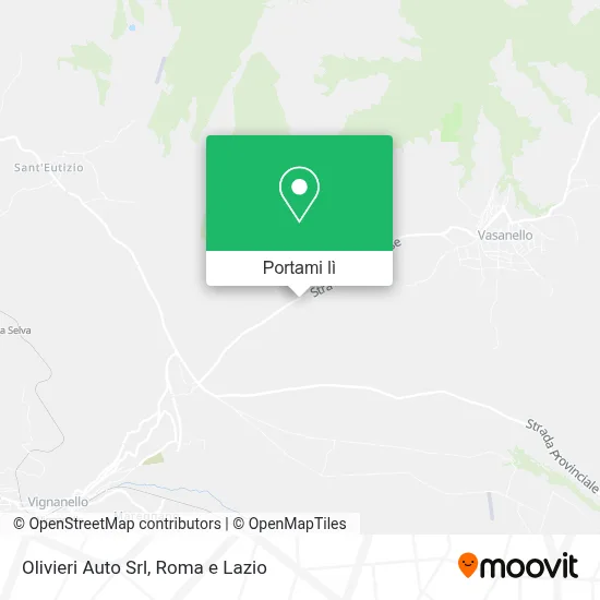 Mappa Olivieri Auto Srl
