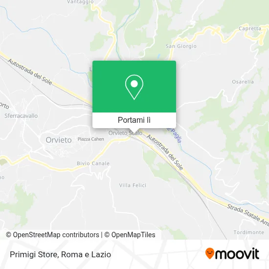 Mappa Primigi Store