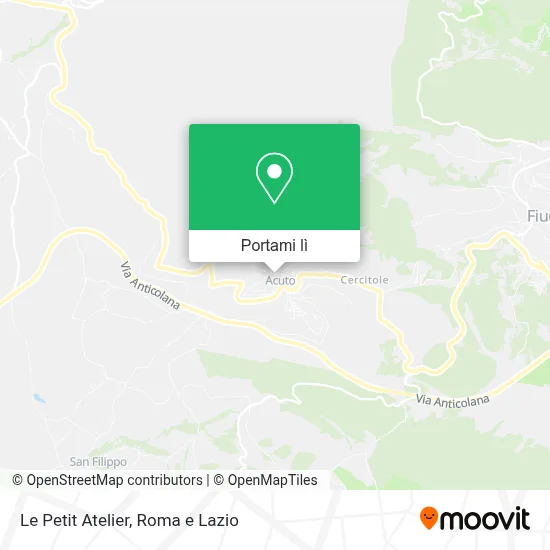 Mappa Le Petit Atelier