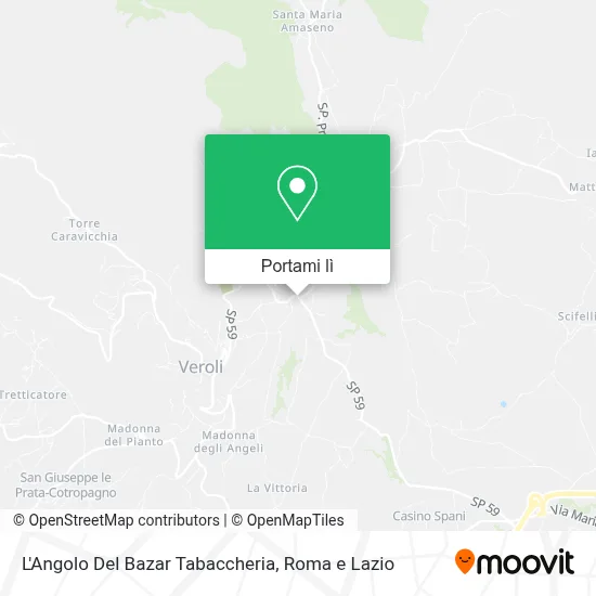 Mappa L'Angolo Del Bazar Tabaccheria