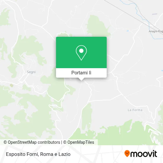 Mappa Esposito Forni