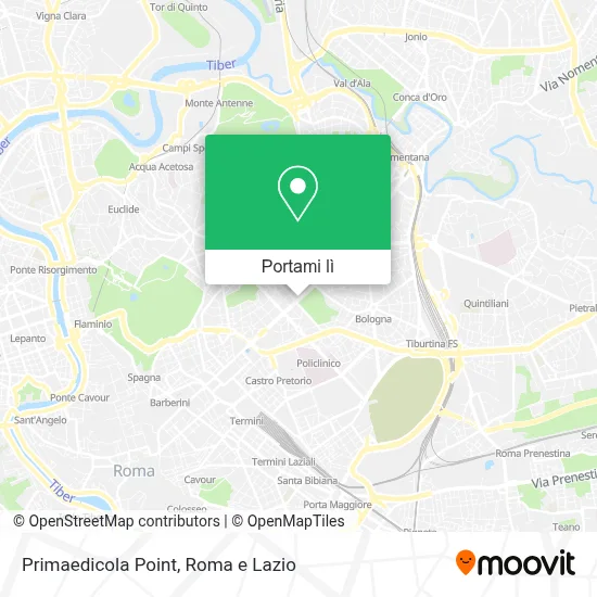 Mappa Primaedicola Point
