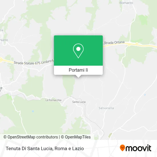Mappa Tenuta Di Santa Lucia