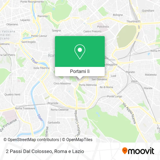 Mappa 2 Passi Dal Colosseo
