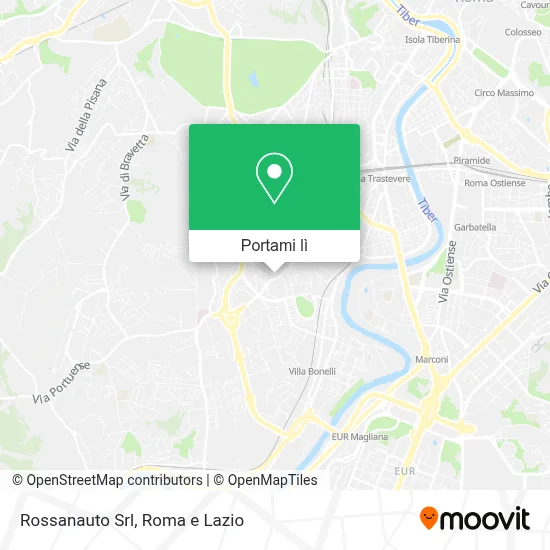 Mappa Rossanauto Srl