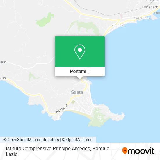 Mappa Istituto Comprensivo Principe Amedeo