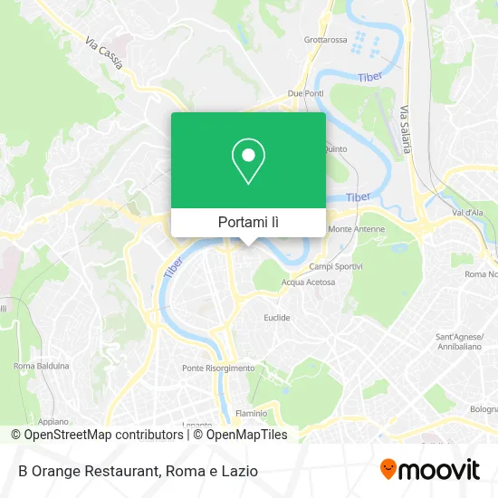 Mappa B Orange Restaurant