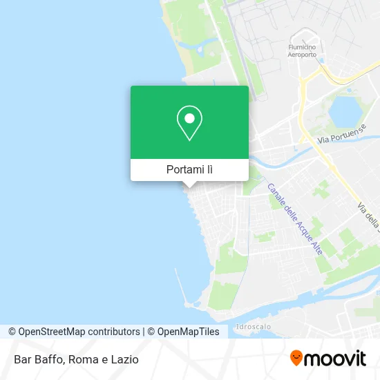 Mappa Bar Baffo