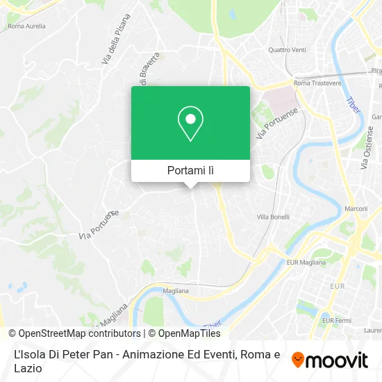 Mappa L'Isola Di Peter Pan - Animazione Ed Eventi