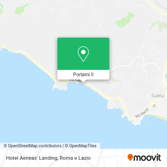Mappa Hotel Aeneas' Landing