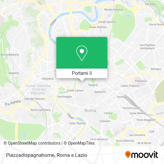 Mappa Piazzadispagnahome