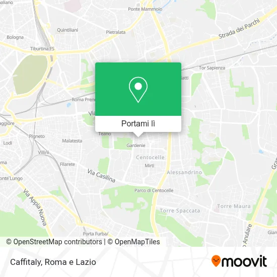 Mappa Caffitaly