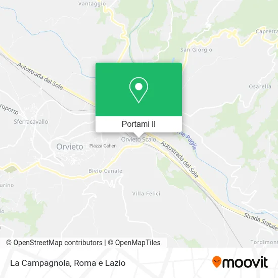 Mappa La Campagnola