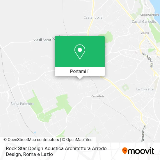 Mappa Rock Star Design Acustica Architettura Arredo Design