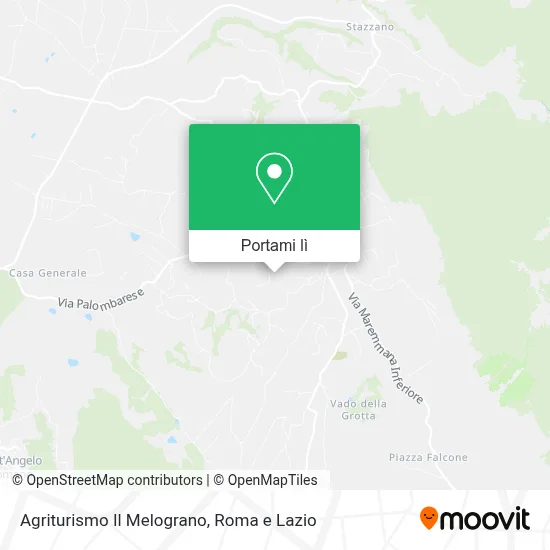 Mappa Agriturismo Il Melograno