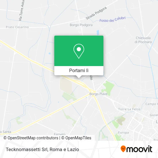 Mappa Tecknomassetti Srl
