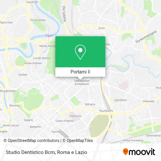 Mappa Studio Dentistico Bcm