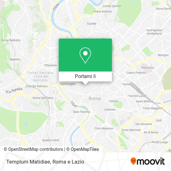 Mappa Templum Matidiae