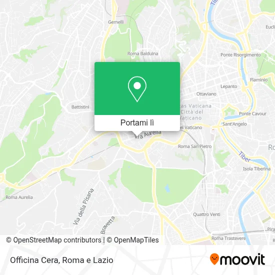 Mappa Officina Cera