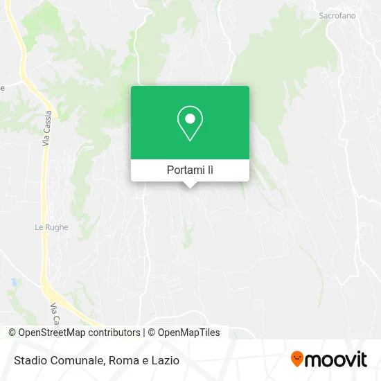 Mappa Stadio Comunale