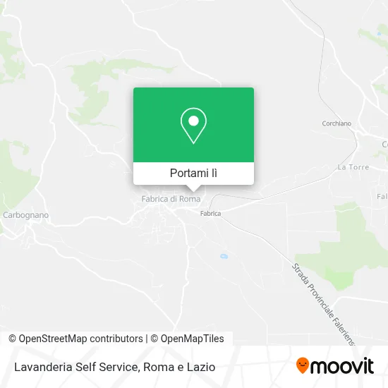 Mappa Lavanderia Self Service