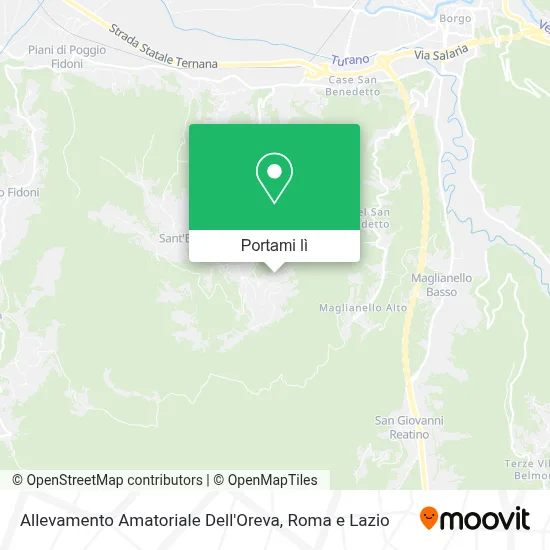 Mappa Allevamento Amatoriale Dell'Oreva