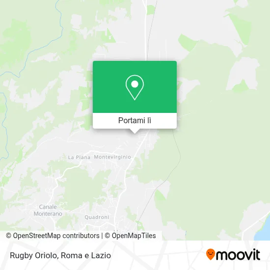 Mappa Rugby Oriolo