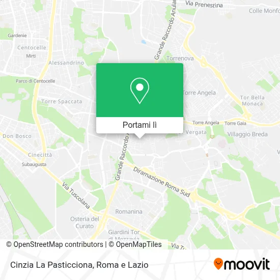 Mappa Cinzia La Pasticciona