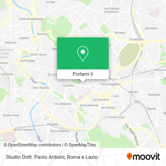 Mappa Studio Dott. Paolo Arduini