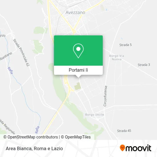 Mappa Area Bianca