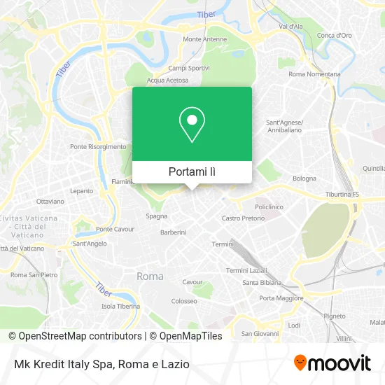 Mappa Mk Kredit Italy Spa