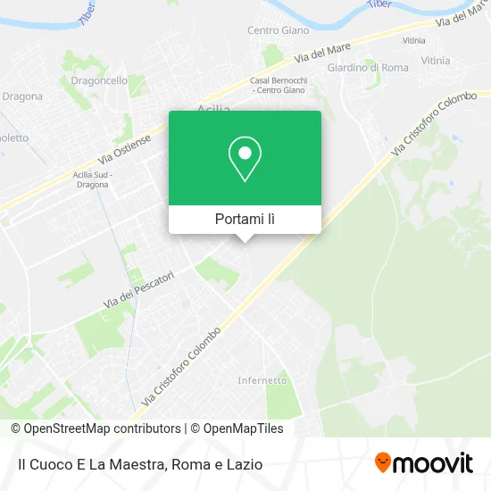 Mappa Il Cuoco E La Maestra