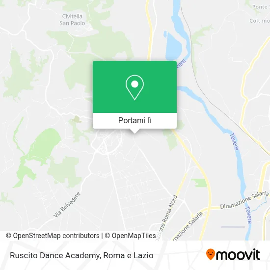 Mappa Ruscito Dance Academy