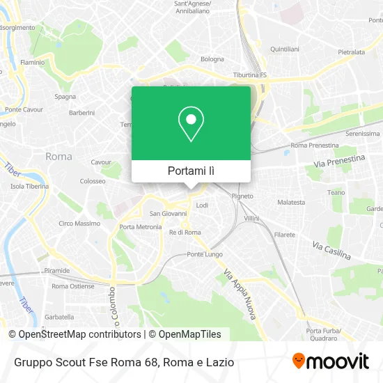 Mappa Gruppo Scout Fse Roma 68