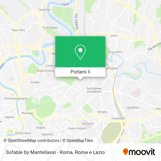 Mappa Sofable by Mantellassi - Roma