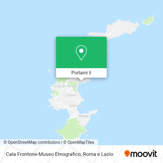 Mappa Cala Frontone-Museo Etnografico