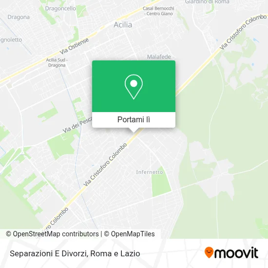 Mappa Separazioni E Divorzi
