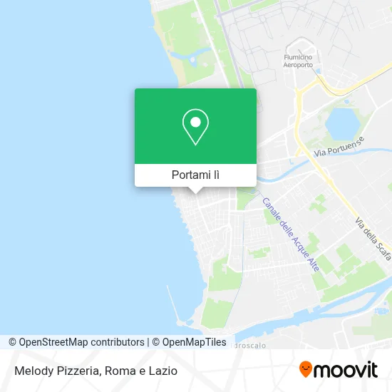 Mappa Melody Pizzeria
