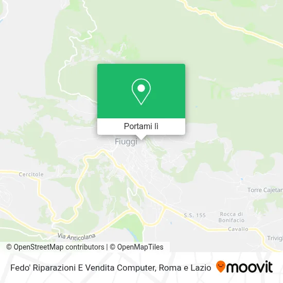 Mappa Fedo' Riparazioni E Vendita Computer