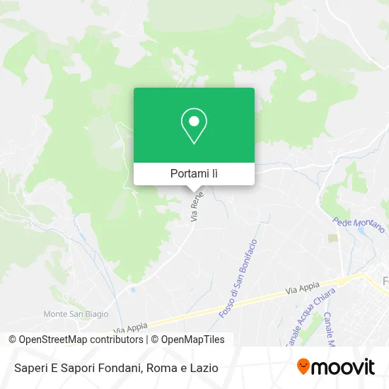 Mappa Saperi E Sapori Fondani