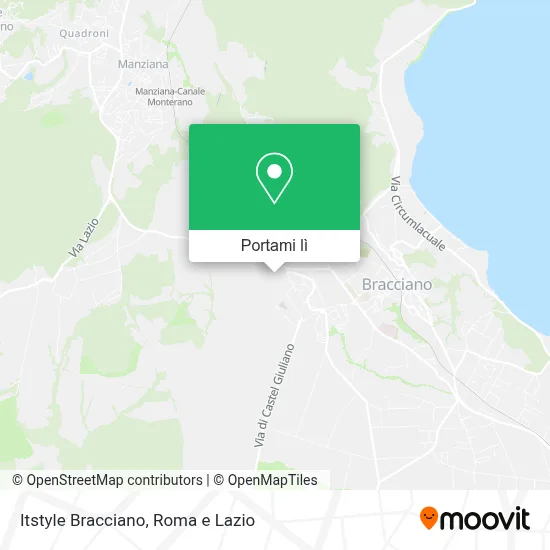 Mappa Itstyle Bracciano