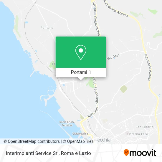 Mappa Interimpianti Service Srl