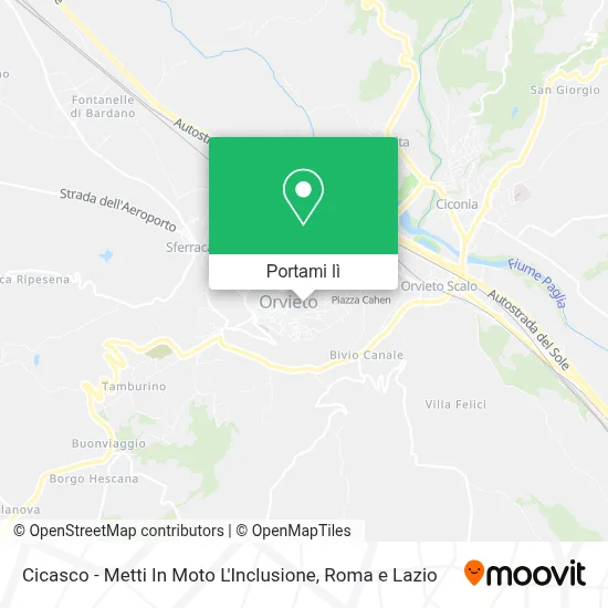 Mappa Cicasco - Metti In Moto L'Inclusione