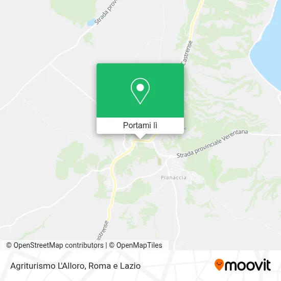 Mappa Agriturismo L'Alloro