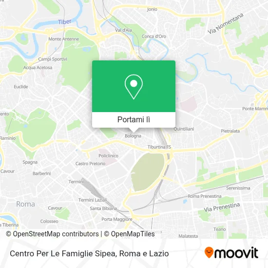 Mappa Centro Per Le Famiglie Sipea